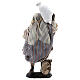Black man carrying sacks 12 cm Neapolitan nativity figurine s5