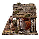 Szopka Bożonarodzeniowa kompletna 12 cm, fontanna, szopka neapolitańska, 30x45x25 cm s6