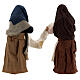Mulheres com lençol para presépio napolitano com figuras de altura média 13 cm s5