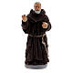 Padre Pio statue in terracotta 10 cm s1