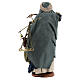 Pastor com balança e cesto para presépio napolitano com figuras de altura média 13 cm s5