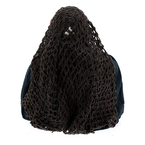 Homem descansando para presépio napolitano com figuras de altura média 13 cm 4