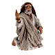 Kneeling man pointing Neapolitan Nativity Scene figurine 10 cm s3