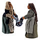 Women folding clothes Neapolitan Nativity Scene figurines 10 cm s3