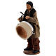 Man with drum Neapolitan nativity scene figurine 13 cm s2