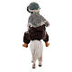 Boy on sheep Neapolitan nativity scene figurine 13 cm s4