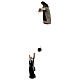 Cena homem e mulher com cesto para presépio napolitano com figuras de altura média 13 cm s1