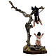 Children playing on tree figurine, 13 cm Neapolitan nativity scene s5