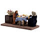 Animated dinner table scene 10 cm Neapolitan nativity s3