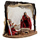 Playing soldiers tent Neapolitan Nativity scene 13 cm s5