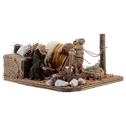 Camel rider Neapolitan Nativity scene 10 cm 4