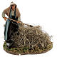 Woman farmer Neapolitan Nativity scene 14 cm s1