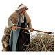 Animated farmer figure, 14 cm Neapolitan nativity s2