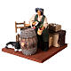 Drunken man in tavern Neapolitan Nativity scene 12 cm s2