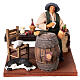 Drunkard in a tavern animated nativity 12 cm s1