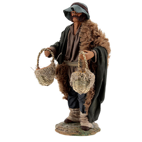 Spice seller figure, 24 cm Neapolitan nativity 3