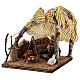 Tent with bivouac Neapolitan Nativity scene 10 cm s3