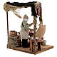 Butcher with shop animated Naples nativity 12 cm s5