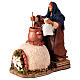Polentaia movimento presepe napoletano 12 cm s2