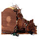 Ruchoma scena rolnika w ogrodzie, szopka neapolitańska 12cm s7