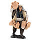 Mann mit Amphoren – für 12 cm Krippe, Terrakotta, neapolitanischer Stil s1