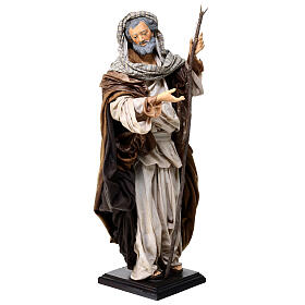 St Joseph statue, terracotta Neapolitan nativity 50 cm