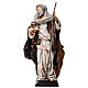 St Joseph statue, terracotta Neapolitan nativity 50 cm s1