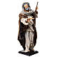St Joseph statue, terracotta Neapolitan nativity 50 cm s4