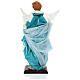 Blonde angel, Neapolitan nativity 45 cm terracotta cloth pedestal s5