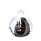 Nativité napolitaine boule en verre 6 cm s4