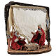 Soldiers playing cards figurines Neapolitan nativity 10 cm s1