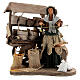 Plant seed seller woman with movement 14 cm Neapolitan nativity s1