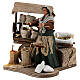 Plant seed seller woman with movement 14 cm Neapolitan nativity s3