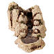 Arabic style resin stream 15x25x30 cm Neapolitan Nativity scene 6-8 cm s1