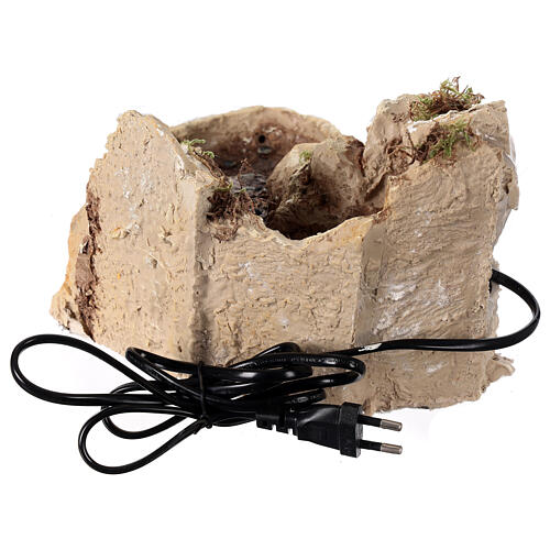 Strumień z żywicy w arabskim stylu, 15x25x30 cm, szopka neapolitańska 6-8 cm 4