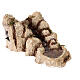 Strumień z żywicy w arabskim stylu, 15x25x30 cm, szopka neapolitańska 6-8 cm s3