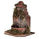 Cork fountain for Neapolitan Nativity scene with pump 10-12 cm s2