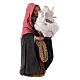 Woman with basket and cats in hand for Neapolitan Nativity scene 10 cm s3
