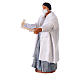Woman doctor with mask for Neapolitan nativity scene 10 cm s2