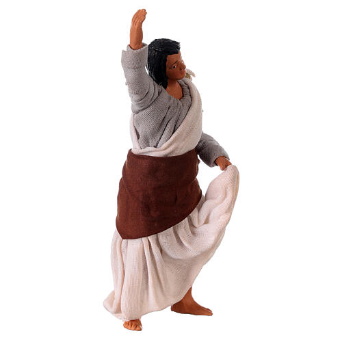 Danseuse crèche napolitaine 13 cm 3
