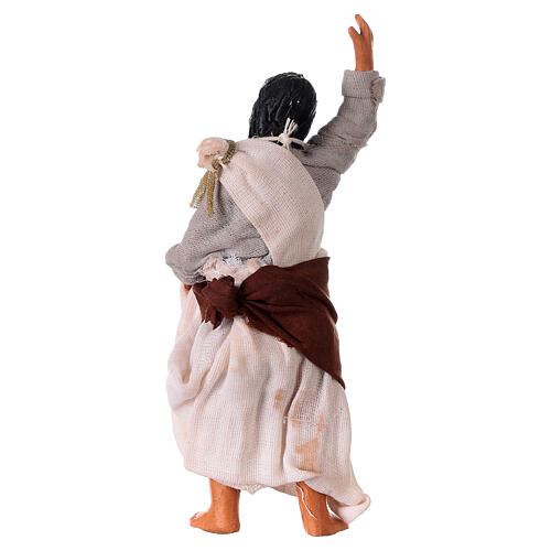 Dancer figurine Neapolitan nativity 13cm 4