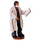 Doctor with a mask for Neapolitan Nativity Scene 13 cm s3