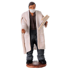 Dottore mascherina presepe napoletano 13 cm