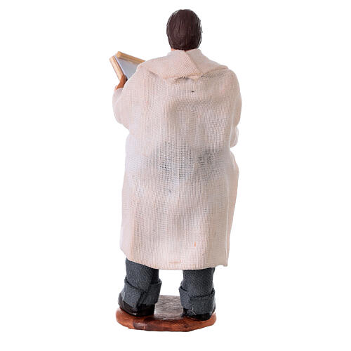 Doctor figurine with mask for 13 cm Neapolitan nativity scene 4