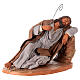Schlafender Sankt Joseph fűr neapolitanische Weihnachtskrippe, 30 cm s4