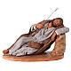 São José adormecido para presépio napolitano com figuras de 30 cm de altura média s1