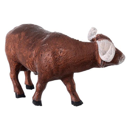 Cow buffalo for Neapolitan Nativity Scene 12 cm 2