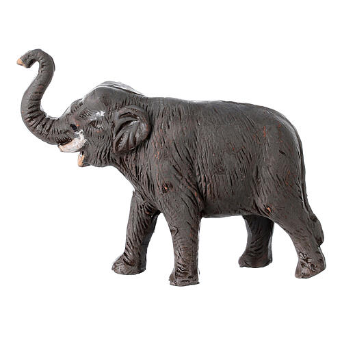 Kleiner Elefant aus Terrakotta fűr neapolitanische Krippe, 7 cm 1