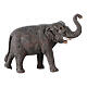 Elefante piccolo presepe napoletano terracotta 7 cm s4