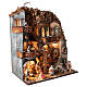 Complete nativity set fountain Neapolitan nativity 70x55x40 cm statues 10 cm s4